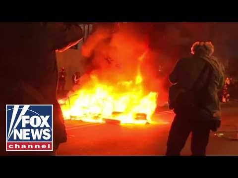 Read more about the article Anti-ICE chaos ERUPTS as governor points blame to ‘national extremist groups’