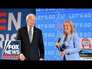 Read more about the article Jill Biden SLAMMED for ‘changing the tape’ after 2024 debate comment