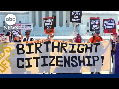 Read more about the article Fear and uncertainty as families await SCOTUS ruling on birthright citizenship
