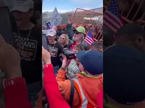 Read more about the article ICE supporters CONFRONT agitators at New Jersey detention center #foxnews #news #us #fox