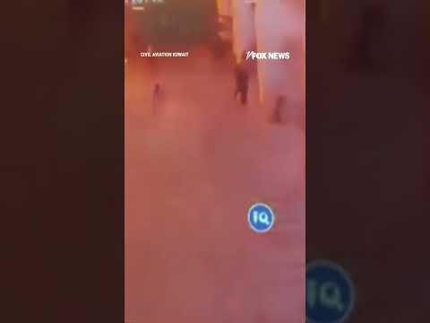 Read more about the article JARRING video shows Iranian drone striking Kuwait airport #shorts #foxnews #world #iran