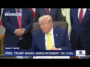 Read more about the article LIVE: President Trump makes announcement on coal