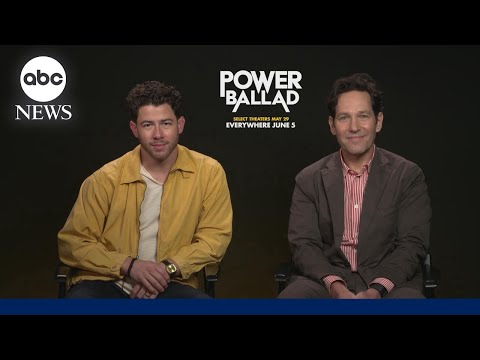 Read more about the article Nick Jonas and Paul Rudd’s ‘crazy journey’ making their new movie ‘Power Ballad’