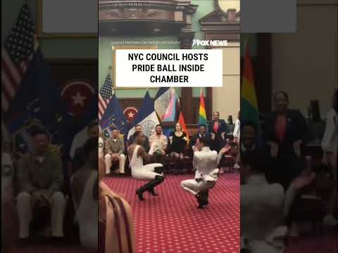 Read more about the article NYC council hosts pride ball INSIDE CHAMBER #foxnews #news #us #fox