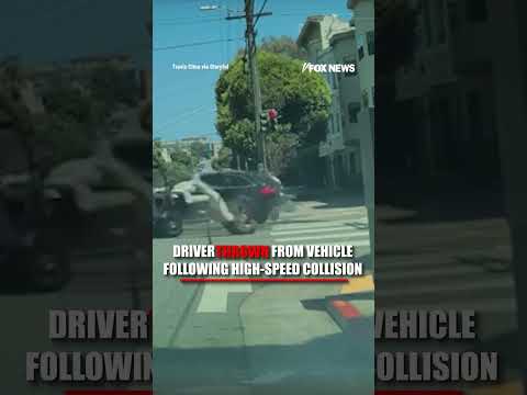 Read more about the article Driver THROWN from vehicle following HIGH-SPEED COLLISION #foxnews #news #us #fox