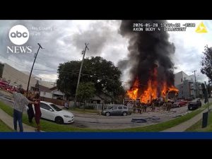 Read more about the article Waymo car disrupts first responders of deadly Dallas apartment complex fire
