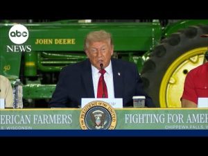 Read more about the article Trump touts jobs report amid high inflation, gas prices