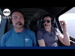 Read more about the article Inside flight aboard electric plane