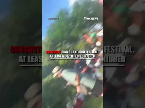 You are currently viewing Video shows moment SHOTS RANG OUT at Ohio festival #foxnews #news #us #fox
