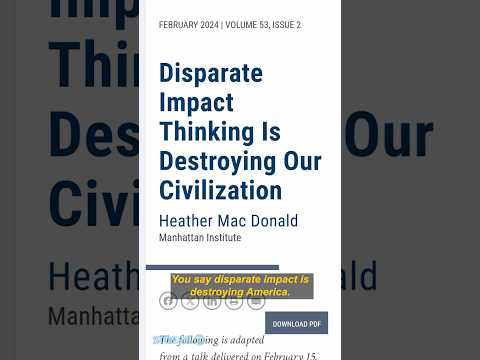 You are currently viewing Disparate Impact