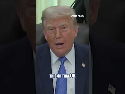 You are currently viewing Trump calls Platner a ‘THUG’ #foxnews #news #us #fox