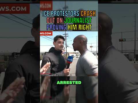 You are currently viewing ICE Protest EXPOSES The Arrogance Of Leftists..