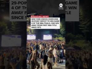 Read more about the article Knicks overcome 29-point deficit to defeat the Spurs in Game 4 of the NBA Finals