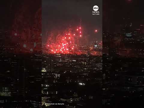 Read more about the article Damage reported as red flares set off over London #news #london #uk