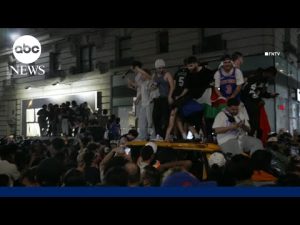 Read more about the article Arrests made in New York City after Knicks win
