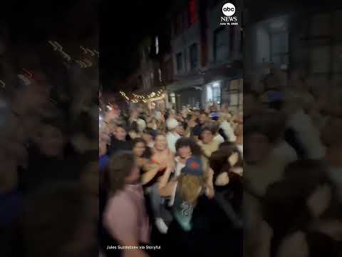 You are currently viewing Fans broke out into song after Knicks won Game 4 of NBA Finals