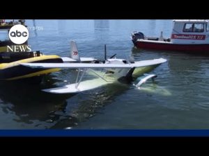 Read more about the article 2 rescued after seaplane submerges