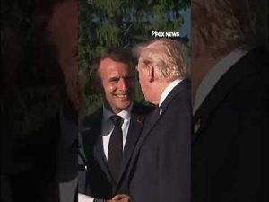 Read more about the article Macron greets Trump at G7 summit in France #shorts #us #news #foxnews #Trump #g7summit