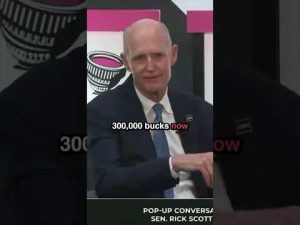 Read more about the article Rick Scott Truth Bomb on *REAL* Cause of Inflation