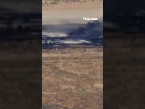 You are currently viewing BREAKING: US Air Force B-52 bomber crashes shortly after takeoff at Edwards Air Force Base #shorts