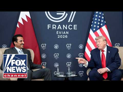 Read more about the article WATCH LIVE: Trump meets with UAE president, participates in G7 summit