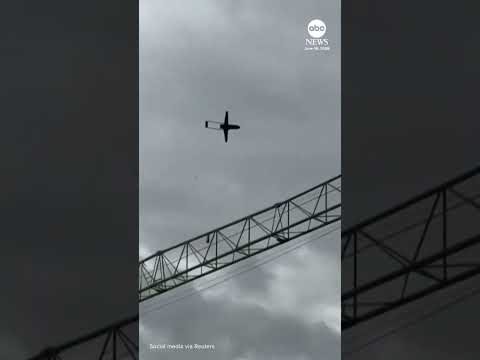 Read more about the article Video captures moment Ukrainian drone strikes building in town near Moscow