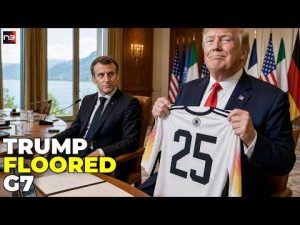 Read more about the article WH BRIEFING: Trump Just Rocked G7 With a Trump Jersey, and Macron Was Caught Right There Live