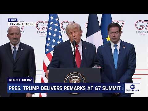 You are currently viewing LIVE: President Trump holds news conference on final day of G7 summit