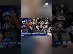 Read more about the article Viral Knicks superfan MD Hossain joined ABC News Live to talk about the team’s historic title run