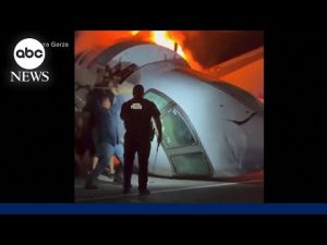 Read more about the article Good Samaritans race towards fiery plane on Texas highway to rescue survivors