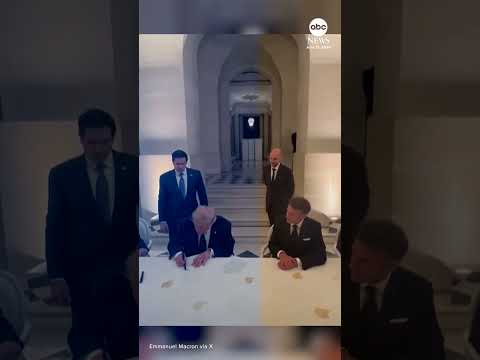 Read more about the article Trump signs memorandum of understanding between the U.S. and Iran