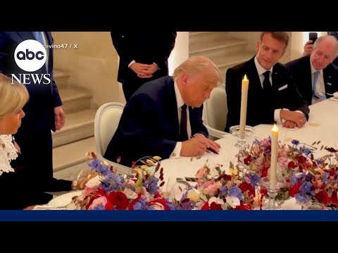 Read more about the article Trump signs memorandum with Iran while dining at Versailles: White House