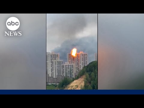 Read more about the article Ukraine strikes Moscow oil refinery amid large-scale drone attack