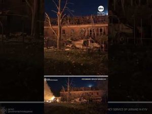 Read more about the article Russia launches ‘horrific’ drone, missile strikes on Ukraine, killing at least 17, officials say