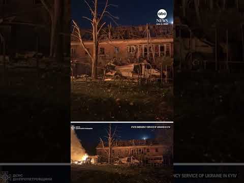 You are currently viewing Russia launches ‘horrific’ drone, missile strikes on Ukraine, killing at least 17, officials say