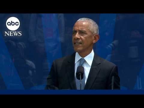 Read more about the article FULL SPEECH: Barack Obama at opening of Obama Presidential Center