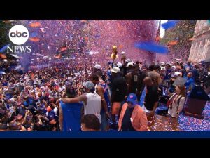 Read more about the article 2 million turn out for Knicks parade in New York City