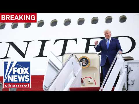 Read more about the article BREAKING: Trump unveils NEW Air Force One at Joint Base Andrews