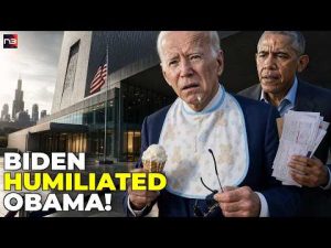 Read more about the article Biden Just Froze at Obama Center Podium as Jill Rushed Back In, and the crowd moved on in