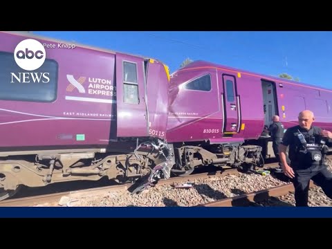 Read more about the article Train collision near London kills 1, injures dozens