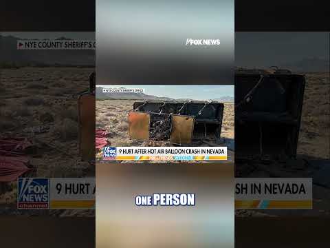 Read more about the article Hot air balloon crash leaves NINE INJURED #foxnews #news #us #fox