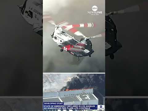 Read more about the article State of emergency in Los Angeles as warehouse fire continues to burn