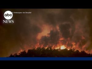 Read more about the article Fast-moving wildfire forces evacuations in Utah