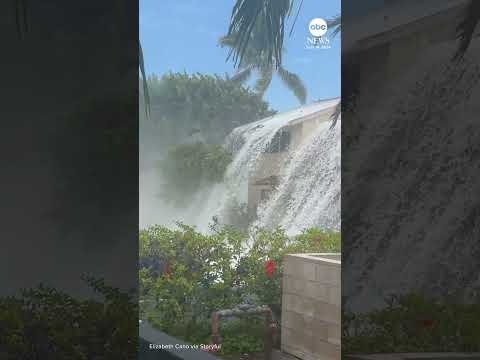 Read more about the article Massive wave crashes over condo rooftop in Hawaii