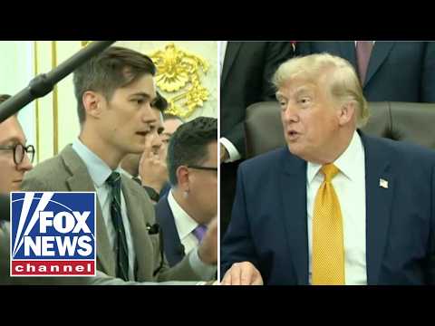 Read more about the article ‘SO STUPID’: Trump SCOFFS at reporter’s Iran question