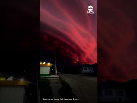 Read more about the article Dramatic red skies over Russia