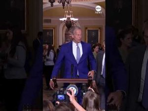 Read more about the article President Trump set to meet with Republican senators as lawmakers vote to limit his war powers #news