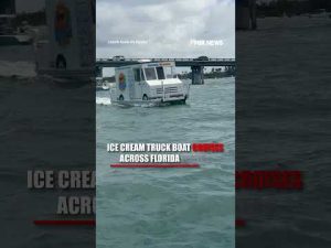 Read more about the article SEE IT: Florida boat is giving brand new meaning to an ‘ice cream float’