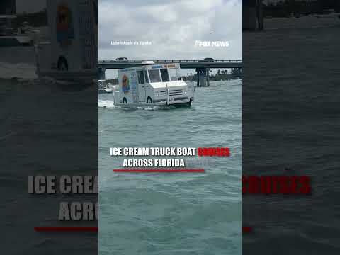 You are currently viewing SEE IT: Florida boat is giving brand new meaning to an ‘ice cream float’