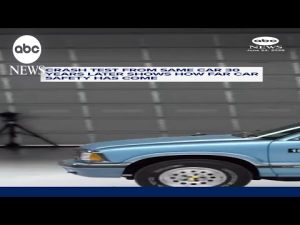 Read more about the article 1996 vs. 2026 crash test reveals safer vehicles